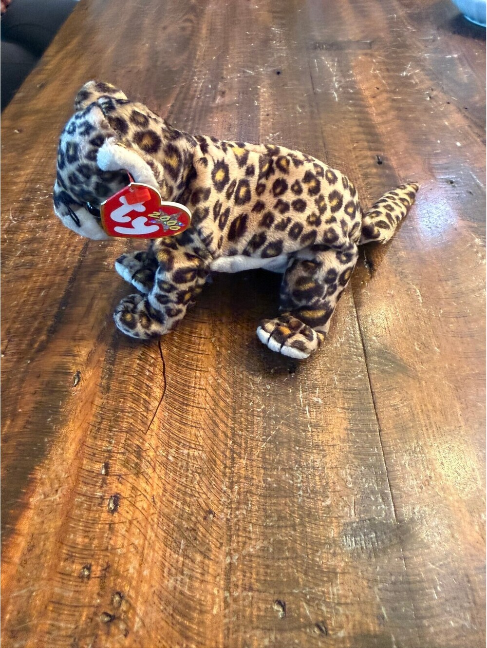 Ty Beanie Baby Sneaky the Leopard Plush Toy